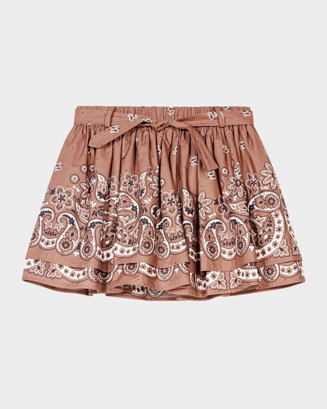 Jinana Bandana Mini Skirt